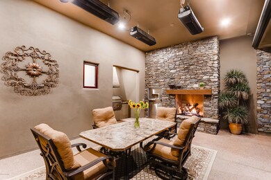 PATIO W/HEATERS, PIZZA OVEN,  AND MORE