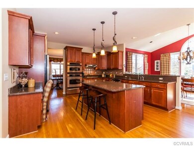 Kitchen and Morning Room: beautiful granite and na