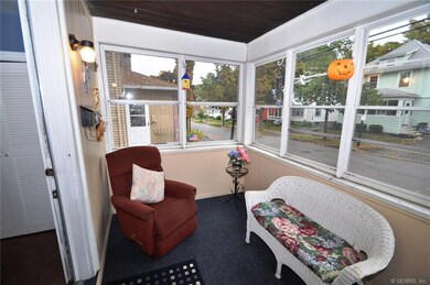 Enclosed front porch