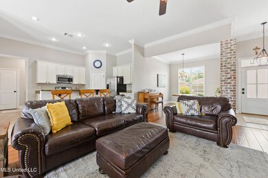 open to kitchen