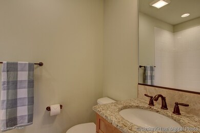 3/4 bath on first level.