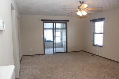 Family room view of Sunroom