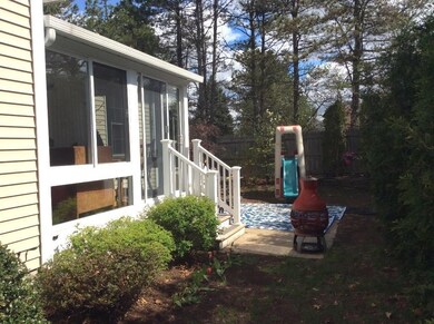Private backyard