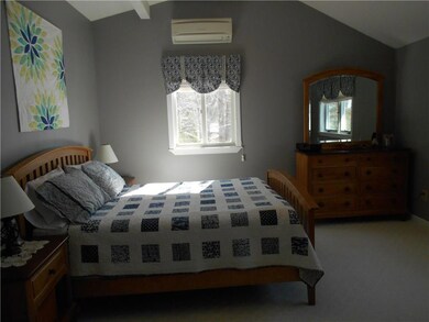 master bedroom w water views and...