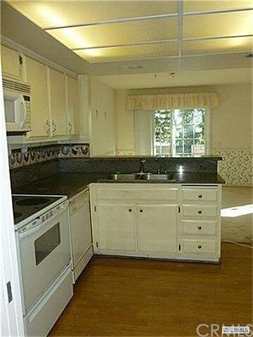 Kitchen with granite counter tops