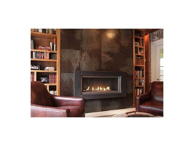 Front Exterior. piazetta fireplace