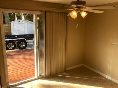 Sliding Door leads to Large Deck