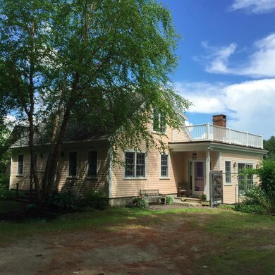 Partial front and entrance to home.