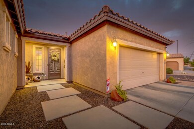 Easy to maintain desert landscape
