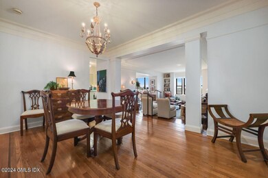 Dining Room to Sunken Living Room