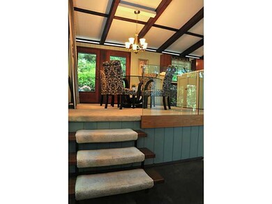 1st Floor Plan. View of the dining and kitchen.