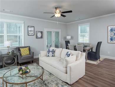 Photo of an Elm Townhome. Picture is just a depict