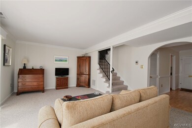 The Arched Entrance to the Family Room