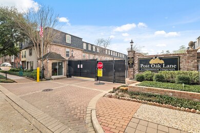 Post Oak Lane Condominium includes a gate in the e
