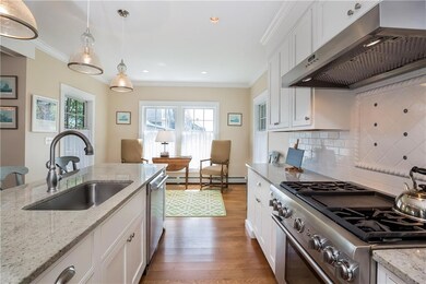 Breakfast nook area off the kitchen.