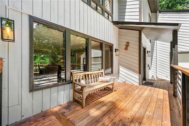 Front deck