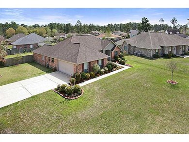 Photo. Huge lot...home sits on corner.  Easy backy