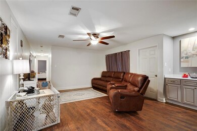 Wide open living area,