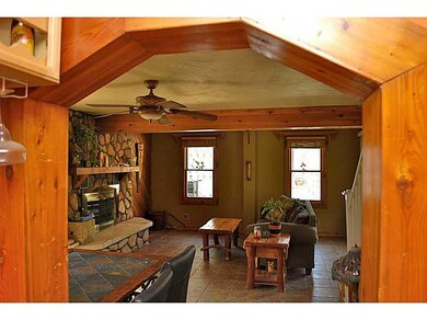 Living Room. Wood trim.