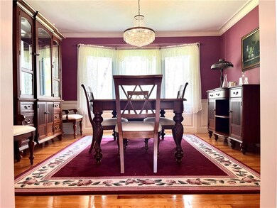 Formal dining room to easily accommodate 8 guests