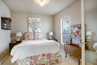 Great downstairs bedroom with abundance of natural