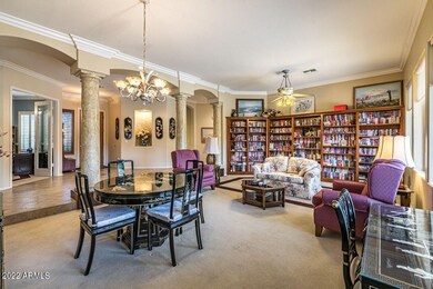 formal dining/game room