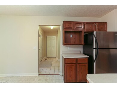 Entry to large eat in kitchen.