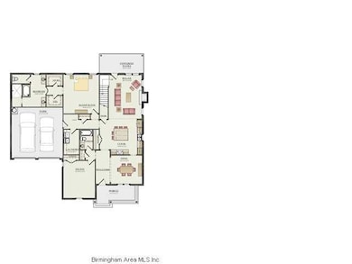 Main Level--below picture reflect a completed Aden