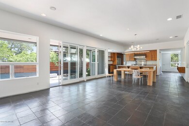 great room to kitchen