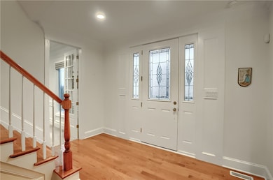 View towards front door.