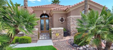 Beautiful gated courtyard entry