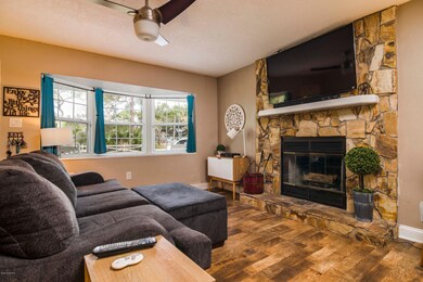 Bryce fireplace and window seat