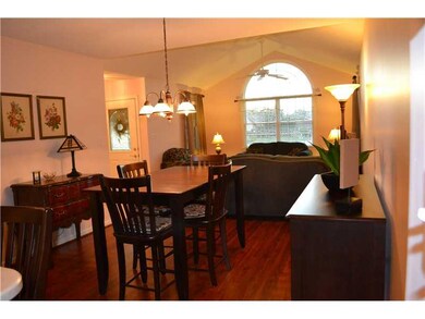 Dining Room. View from kitchen of dining room and 