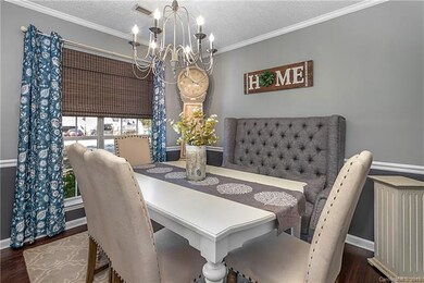 Formal Dining room.