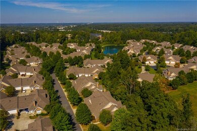 Aerial photo of Bella Sera Villas.  The clubhouse 