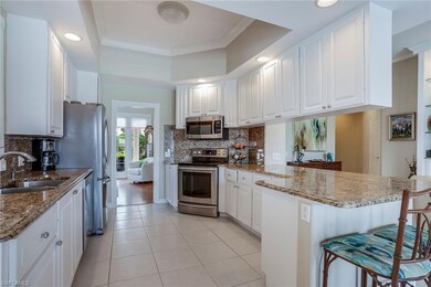 Kitchen with stainless appliance and granite counters