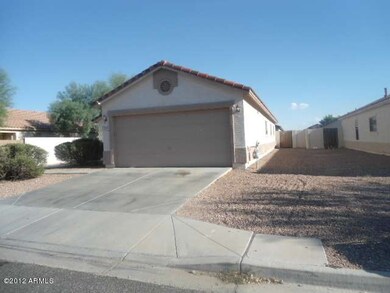 West side of house
