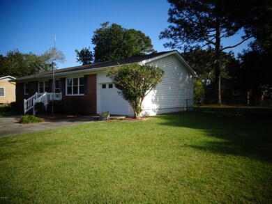 Home Sits on a Corner Lot