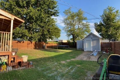 Backyard - garage