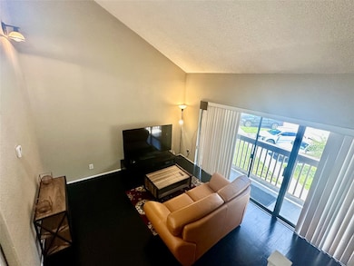 Living room from the top of stairs.