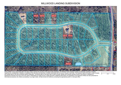 Overlay Millwood Landing lots