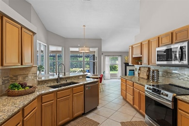 Kitchen with newer Stainless Steel Appliances