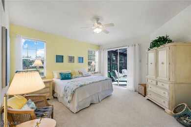 Large primary bedroom with ensuite bathroom and ac