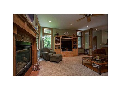 Great Room. Built in gas fireplace in large great 