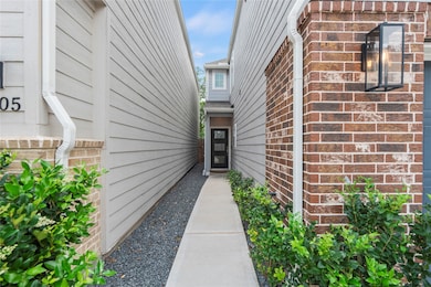 A picturesque side path guides you to the elegant