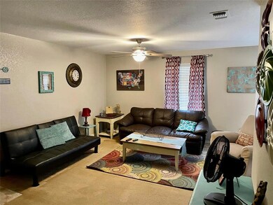 Spacious living room