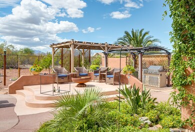 Raised Patio with Mountain Views
