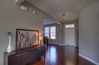 There are new laminate floors on the entire lower level of the home, and new light fixtures from WestElm.com.