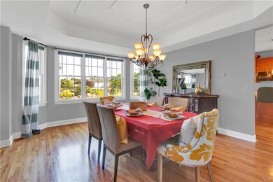 Spacious and Bright Formal living room is open to 