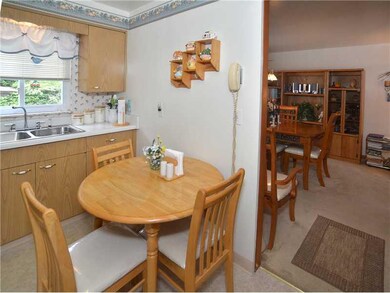 Kitchen. Another view of eat in kitchen showing ac